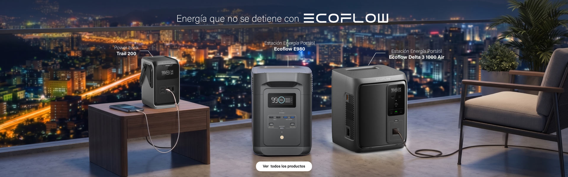 Estaciones de Energía EcoFlow