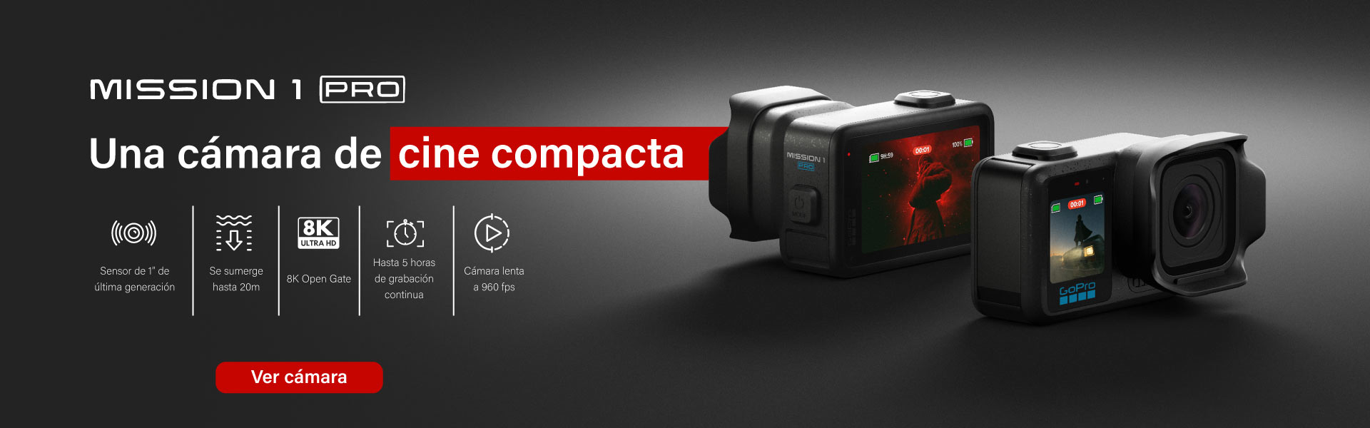 Cámara GoPro Mission 1 Pro