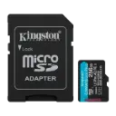 Memoria Microsd Kingston Canvas Go Plus 256GB 200 MBs SDCG4/256GB