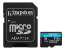 Memoria Microsd Kingston Canvas Go Plus 512GB 200 MBs SDCG4/512GB