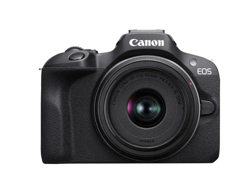 Camara Canon EOS R100 Lente 18-45MM