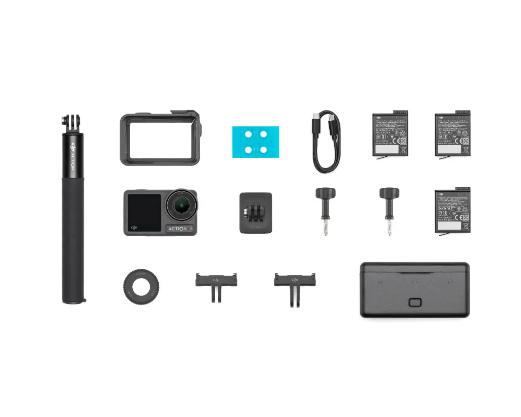 Cámara Dji Osmo Action 4 Adventure Combo