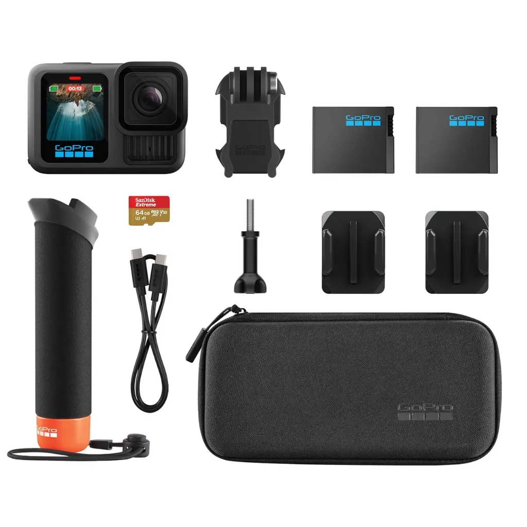 Cámara GoPro HERO 13 Black Combo Accesorios 