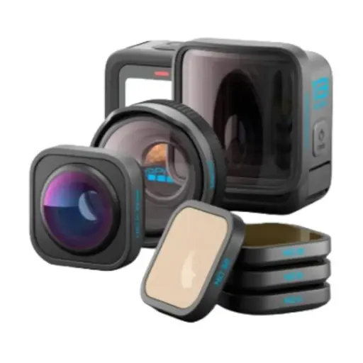 [810116383306] Cámara GoPro HERO 13 Black Combo Kit Lentes