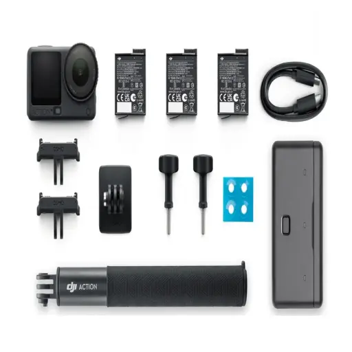 [6937224126107] Cámara Dji Osmo Action 6 Adventure Combo