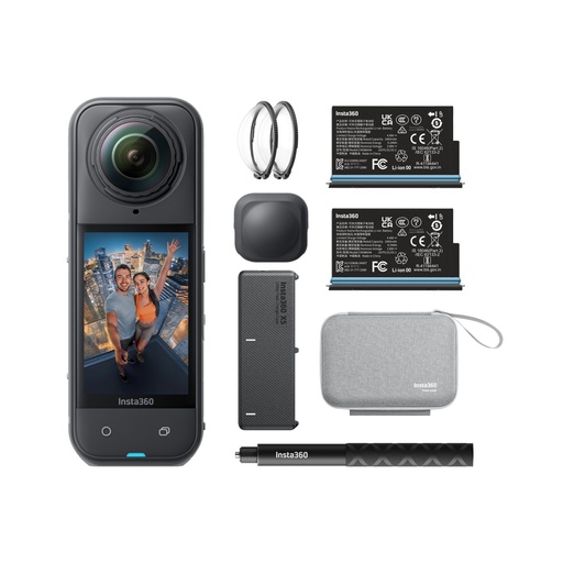[842126111006] Cámara Insta360 X5 Combo Essential Bundle