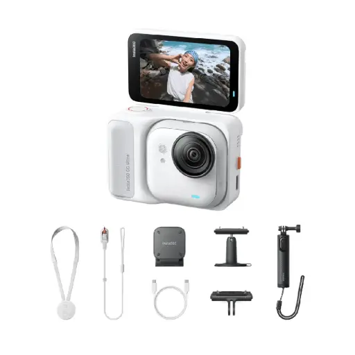 [842126114878] Cámara Insta360 Go Ultra Blanco Combo Creadores