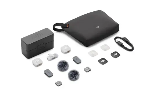 [6937224141452] Micrófono Dji Mic Mini 2 (2TX + 1 RX Mobile + Case) 
