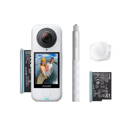 [842126117091] Cámara Insta360 X4 Air Combo Starter Blanco